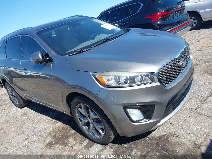 2017 KIA SORENTO 3.3L EX/3.3L SX/3.3L SXL