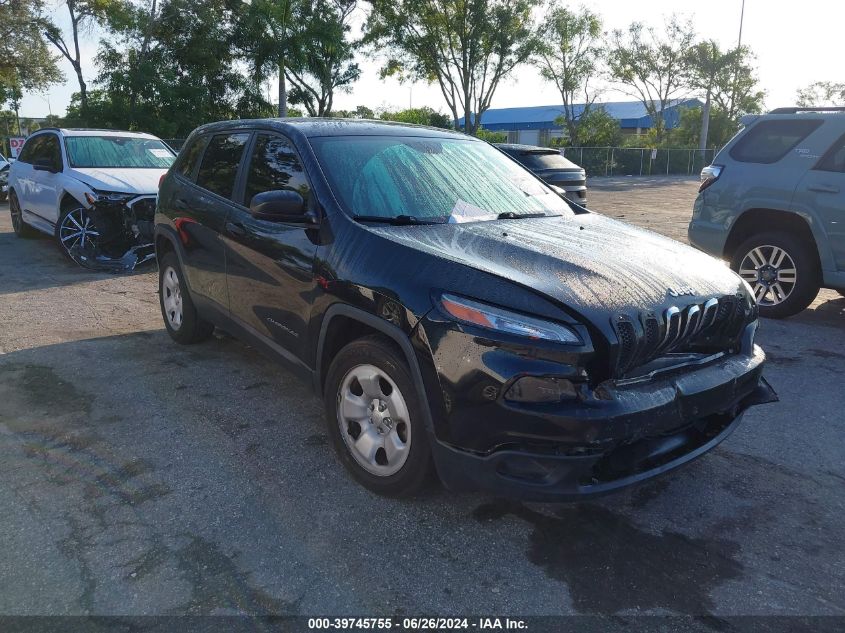 2016 JEEP CHEROKEE SPORT