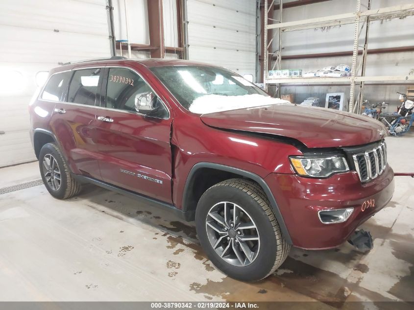 2019 JEEP GRAND CHEROKEE LIMITED 4X4