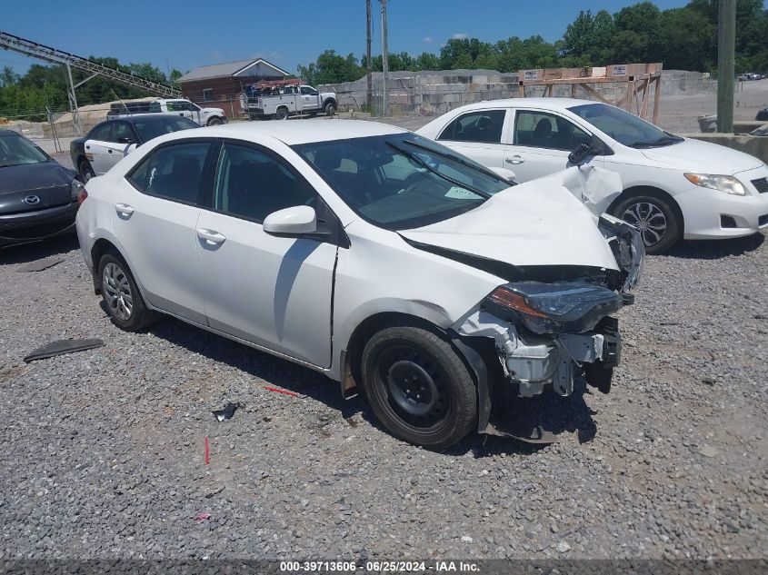 2019 TOYOTA COROLLA LE