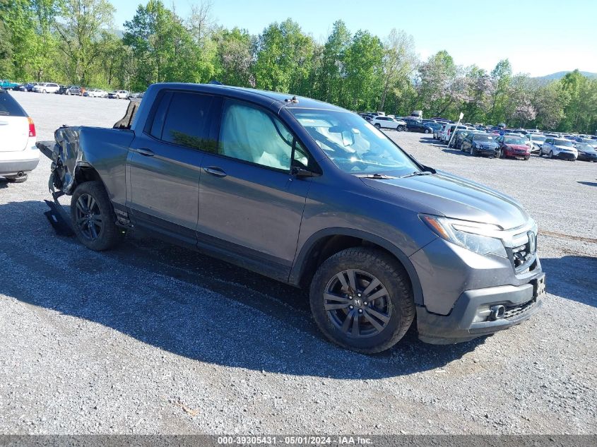 2020 HONDA RIDGELINE AWD SPORT