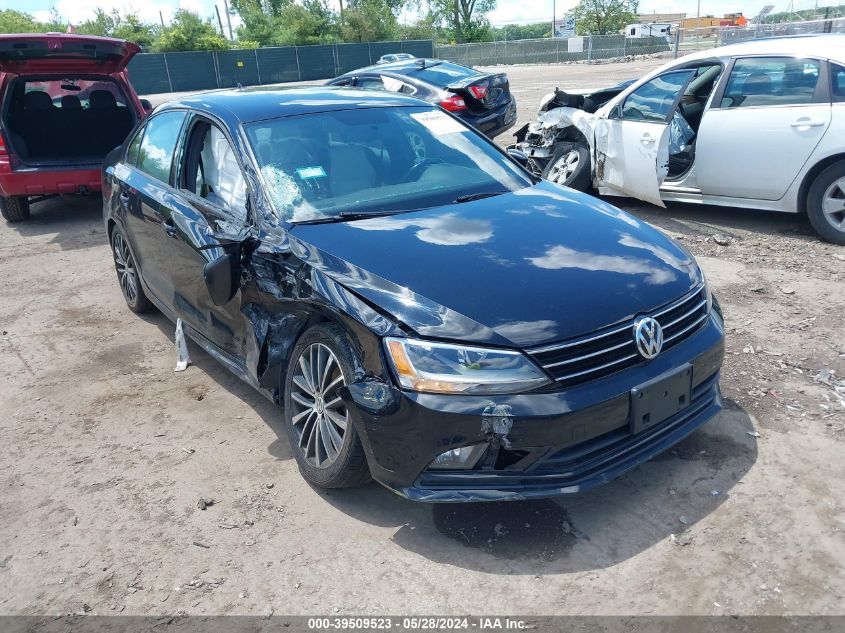 2016 VOLKSWAGEN JETTA 1.8T SPORT