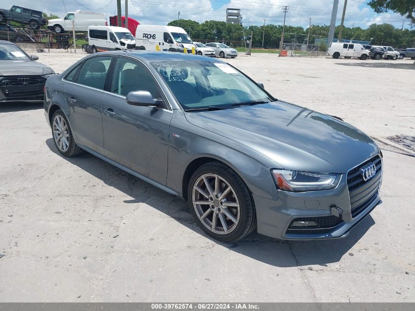 2016 AUDI A4 2.0T PREMIUM