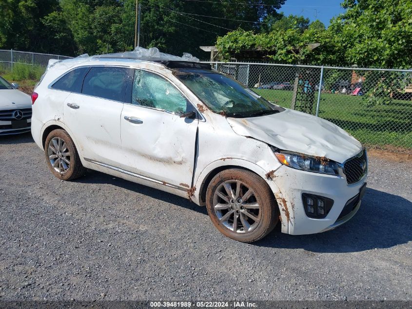 2018 KIA SORENTO 3.3L SXL