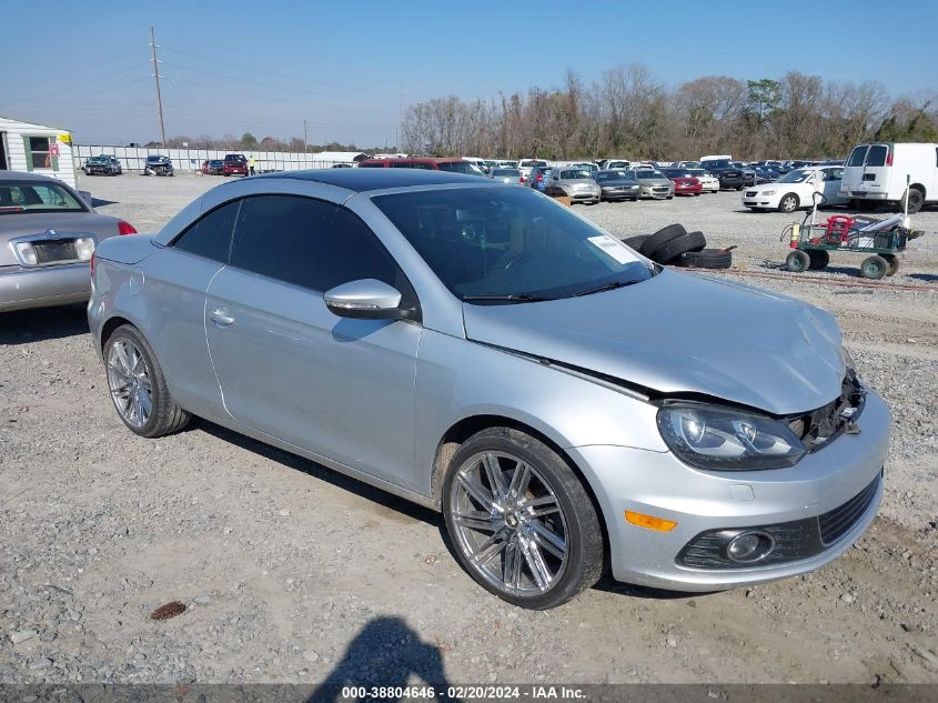 2013 VOLKSWAGEN EOS LUX