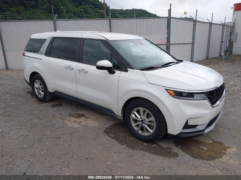 2022 KIA CARNIVAL MPV LX SEAT PACKAGE