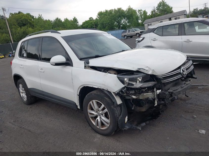 2016 VOLKSWAGEN TIGUAN S