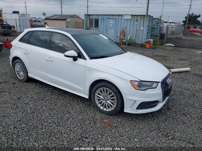 2016 AUDI A3 E-TRON 1.4T PREMIUM