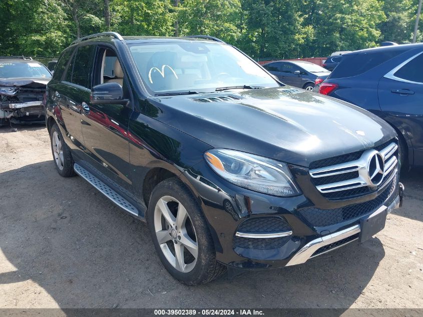 2016 MERCEDES-BENZ GLE 350 4MATIC