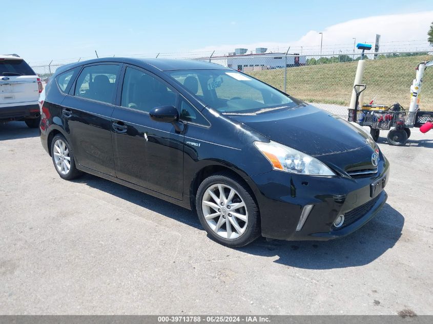 2012 TOYOTA PRIUS V FIVE