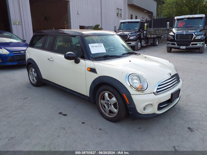 2011 MINI COOPER CLUBMAN