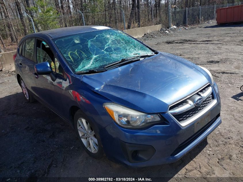 2013 SUBARU IMPREZA 2.0I PREMIUM