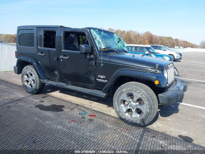 2017 JEEP WRANGLER UNLIMITED SAHARA 4X4