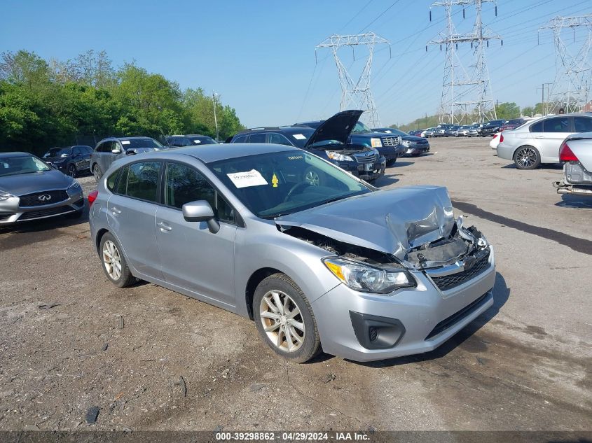 2012 SUBARU IMPREZA 2.0I PREMIUM