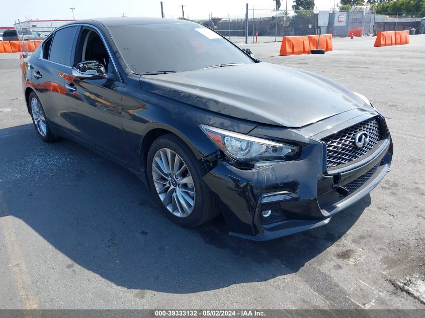 2021 INFINITI Q50 LUXE