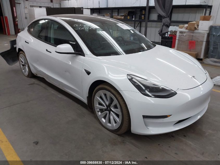 2021 TESLA MODEL 3