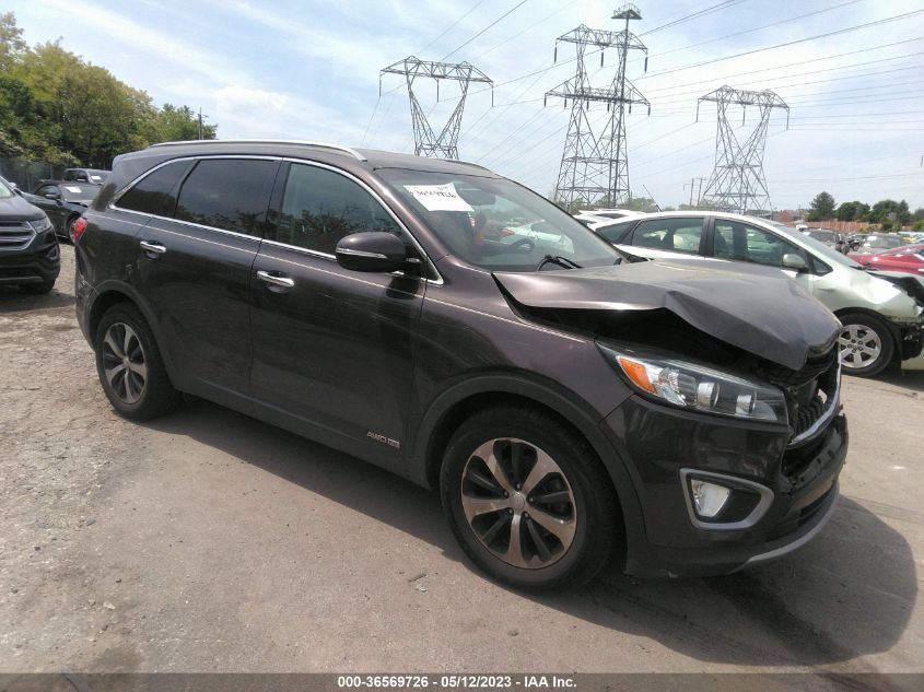 2016 KIA SORENTO 3.3L EX