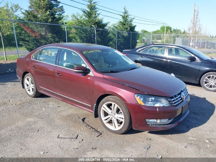 2014 VOLKSWAGEN PASSAT 2.0L TDI SEL PREMIUM