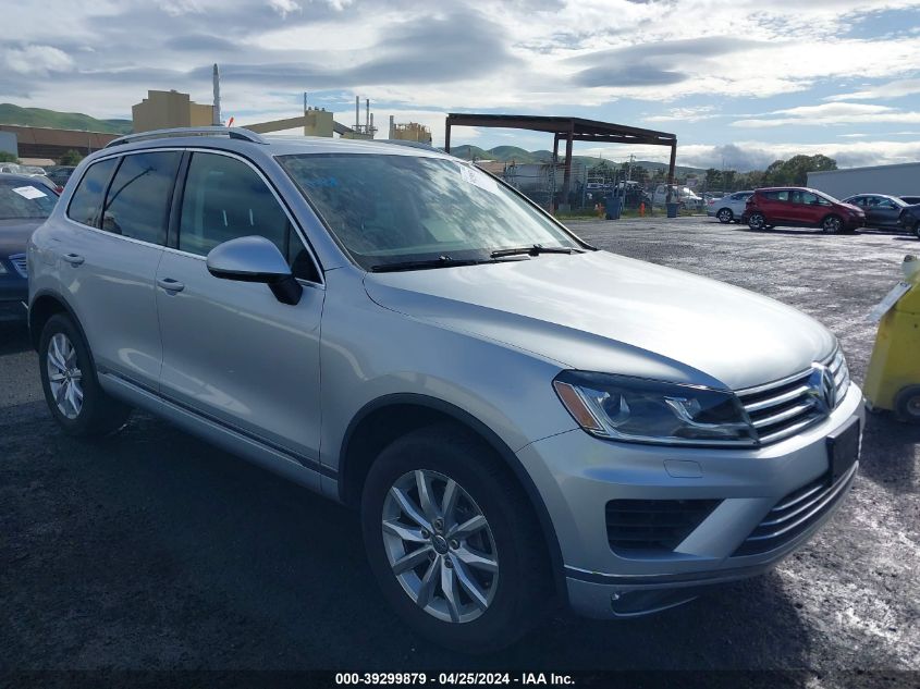 2015 VOLKSWAGEN TOUAREG V6 SPORT