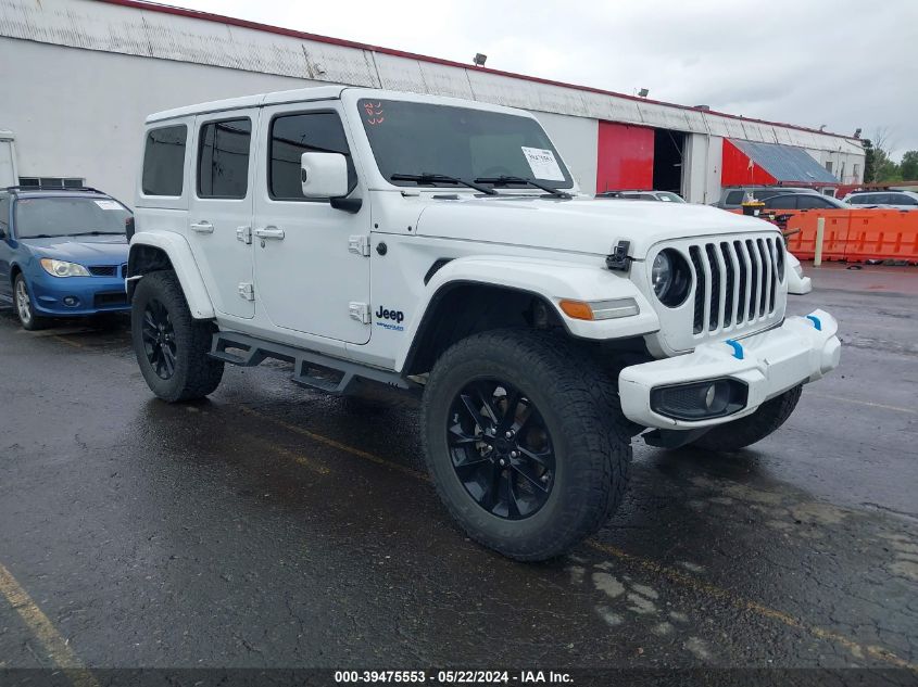 2021 JEEP WRANGLER 4XE UNLIMITED HIGH ALTITUDE 4X4