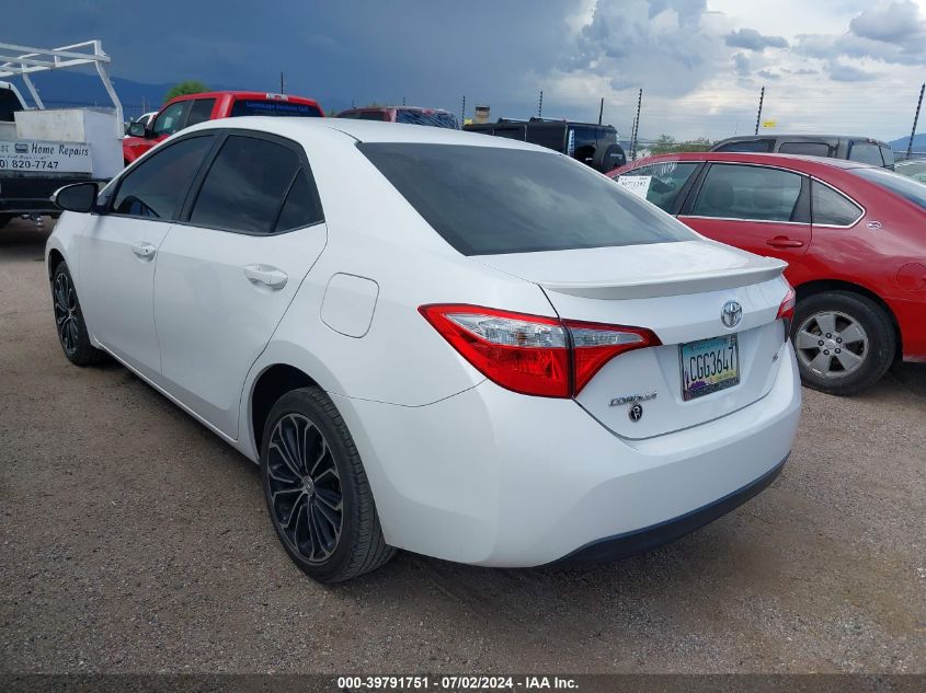 2016 TOYOTA COROLLA S PLUS