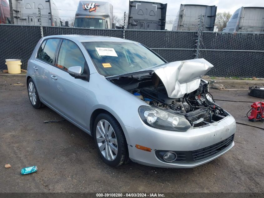 2013 VOLKSWAGEN GOLF 2.0L TDI 4-DOOR