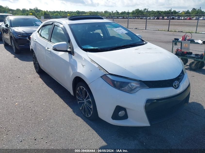 2016 TOYOTA COROLLA S PLUS