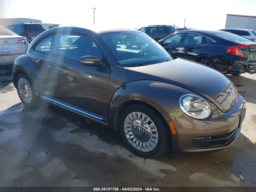 2013 VOLKSWAGEN BEETLE 2.5L