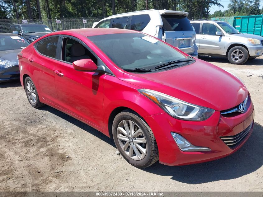 2015 HYUNDAI ELANTRA SE