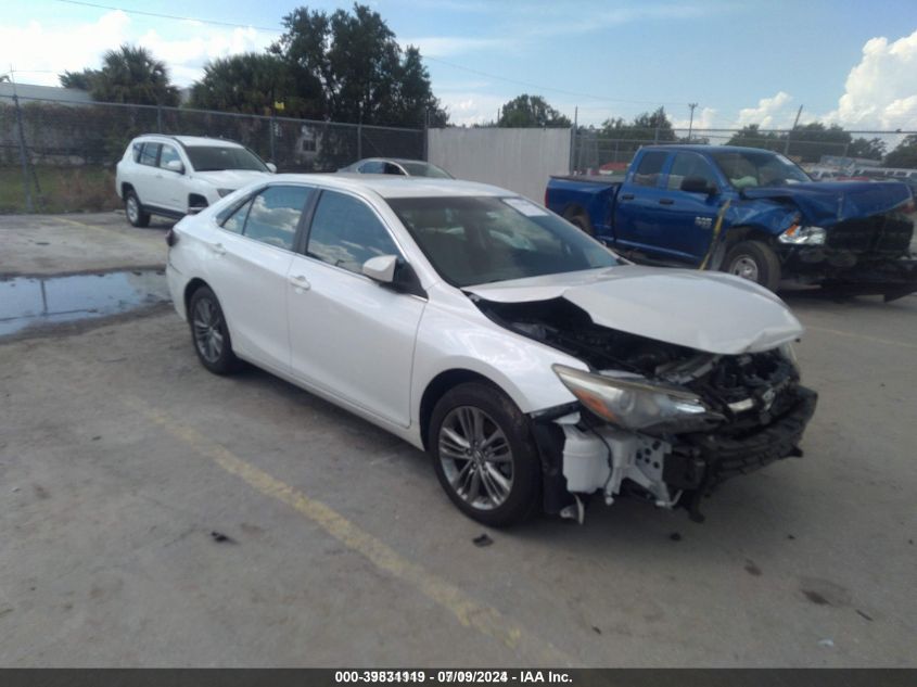 2016 TOYOTA CAMRY SE