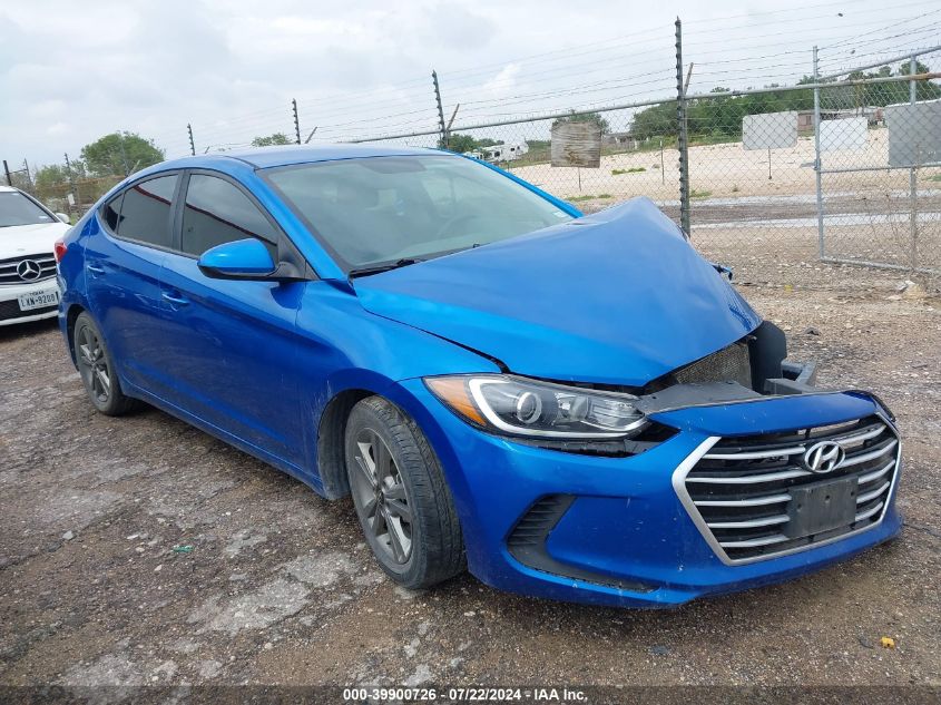 2018 HYUNDAI ELANTRA SEL/VALUE/LIMITED