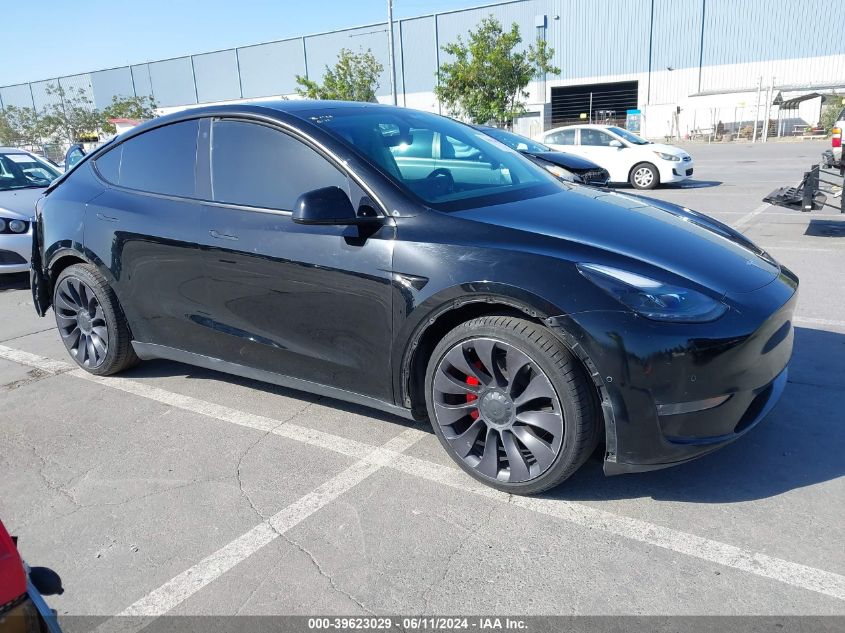 2021 TESLA MODEL Y PERFORMANCE DUAL MOTOR ALL-WHEEL DRIVE