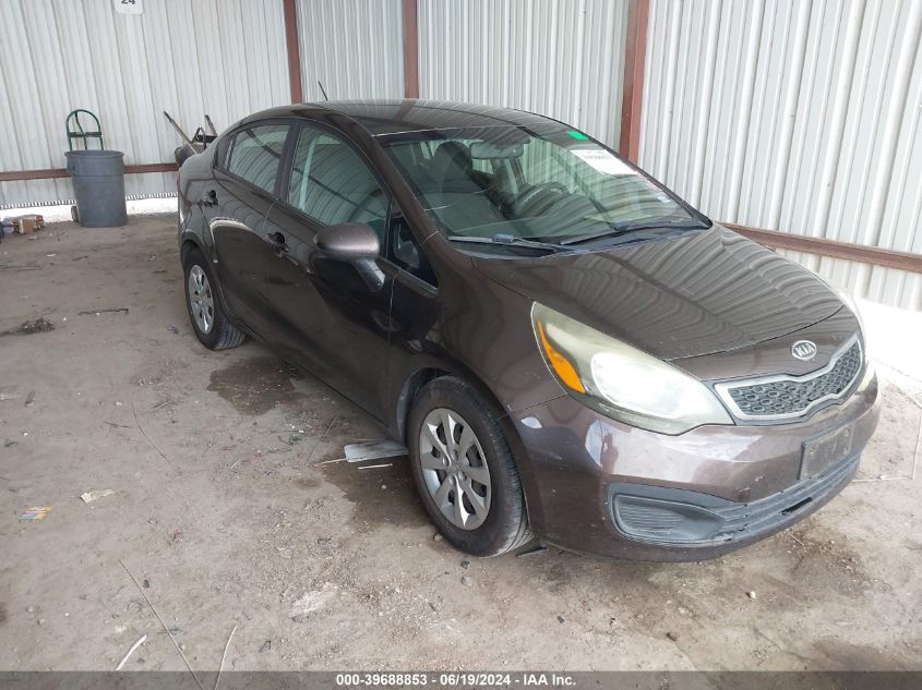 2012 KIA RIO EX/SX