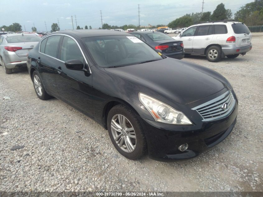 2011 INFINITI G37X