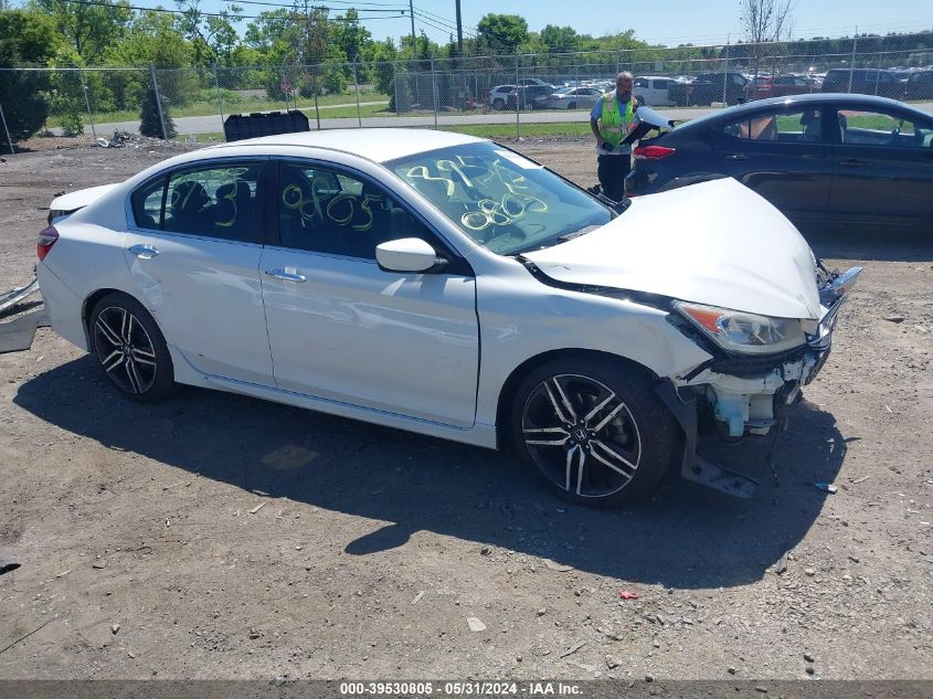 2017 HONDA ACCORD SPORT