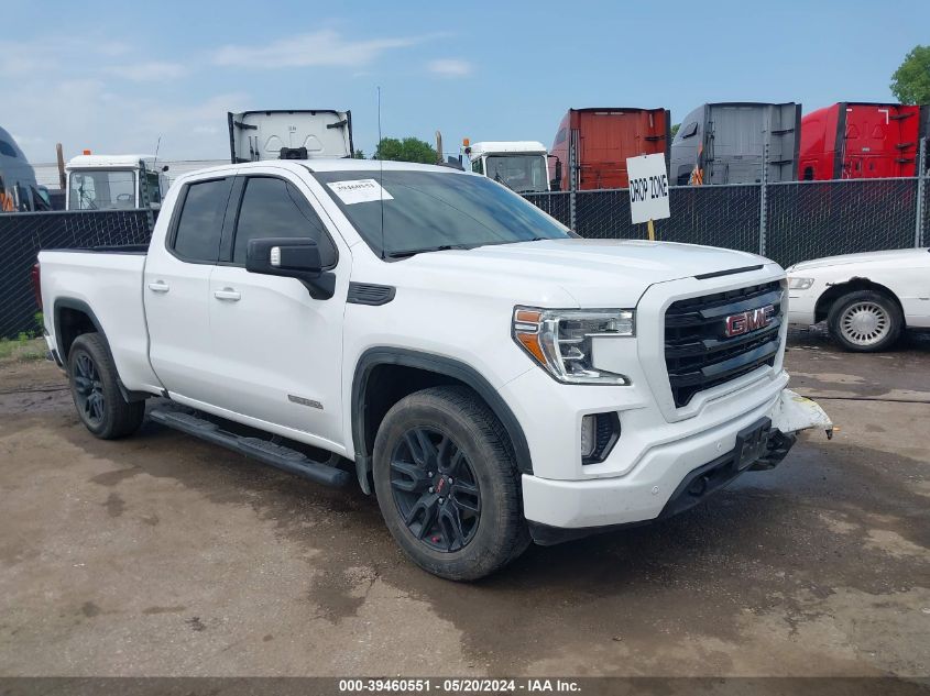 2022 GMC SIERRA 1500 LIMITED 2WD DOUBLE CAB STANDARD BOX ELEVATION