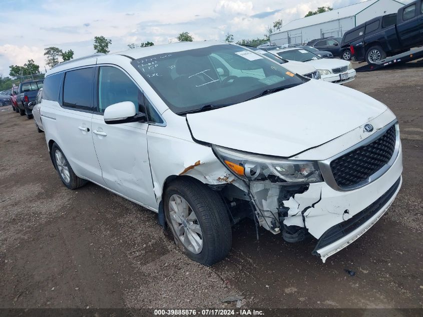 2015 KIA SEDONA EX