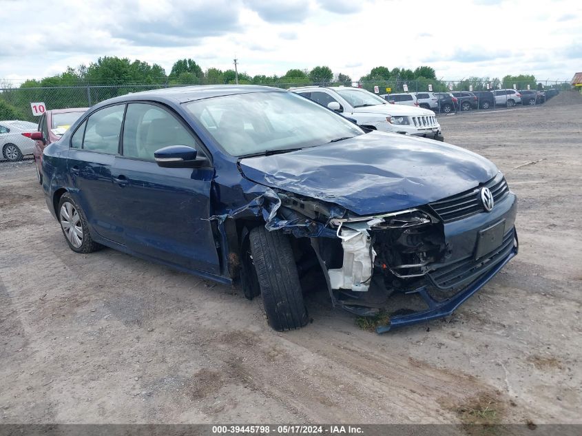 2012 VOLKSWAGEN JETTA 2.5L SE