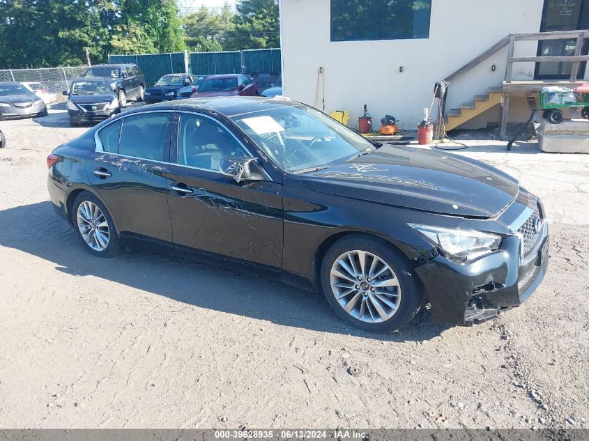 2021 INFINITI Q50 LUXE