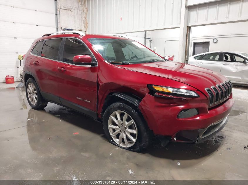 2017 JEEP CHEROKEE LIMITED 4X4