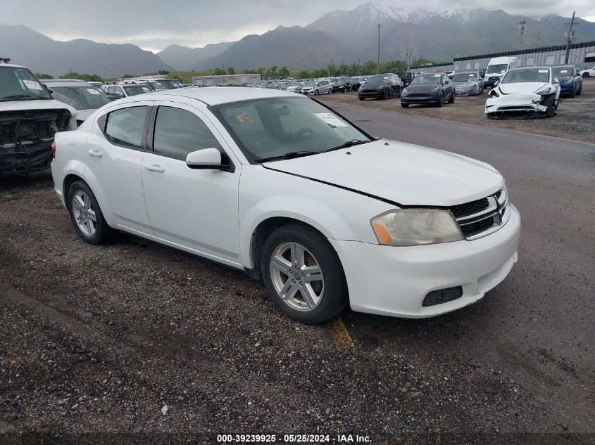 2012 DODGE AVENGER SXT