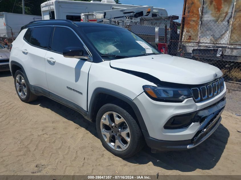 2022 JEEP COMPASS LIMITED 4X4