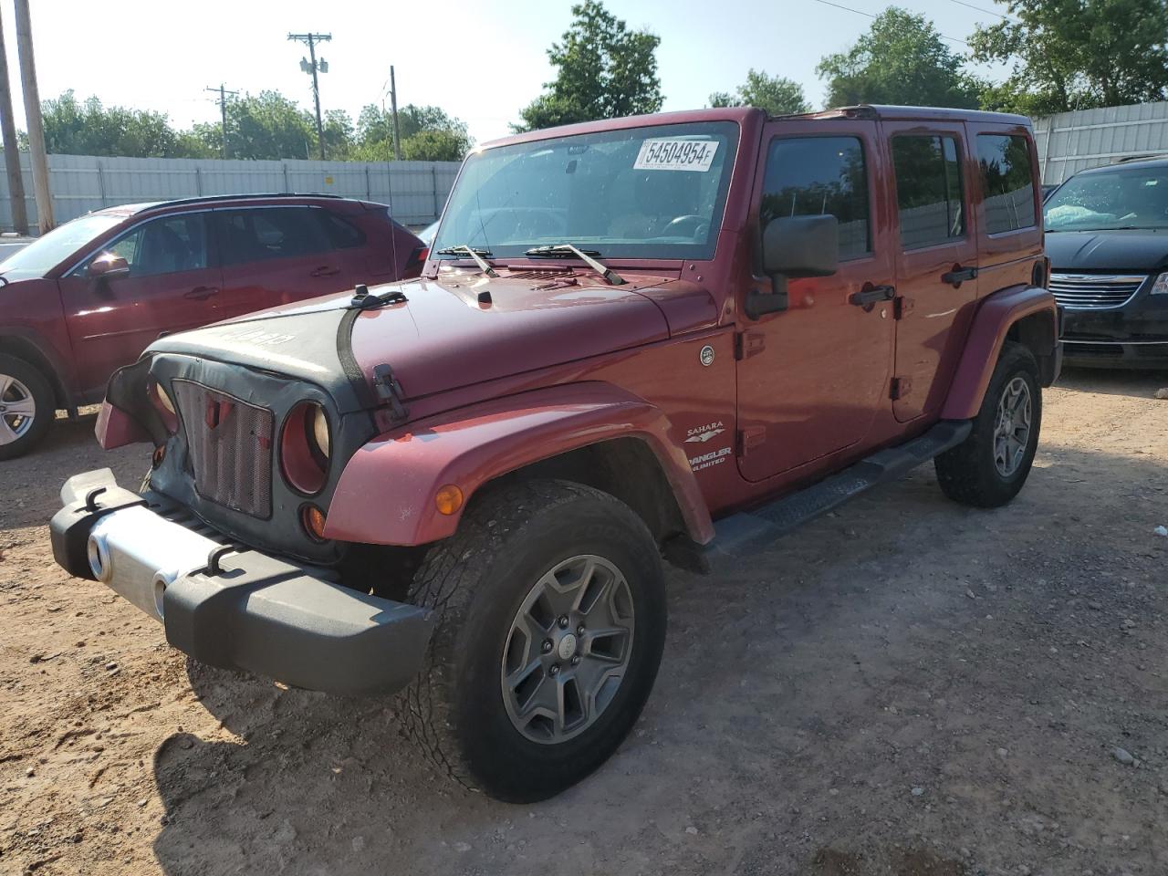 2012 JEEP WRANGLER UNLIMITED SAHARA