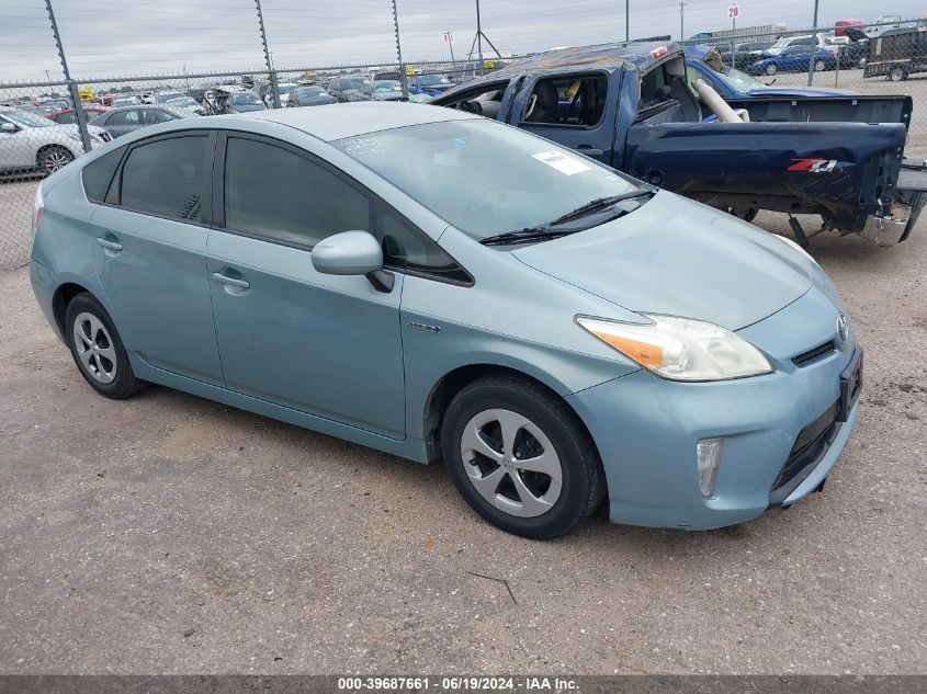 2013 TOYOTA PRIUS THREE