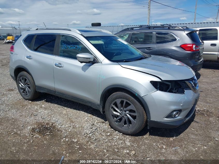 2016 NISSAN ROGUE S/SL/SV