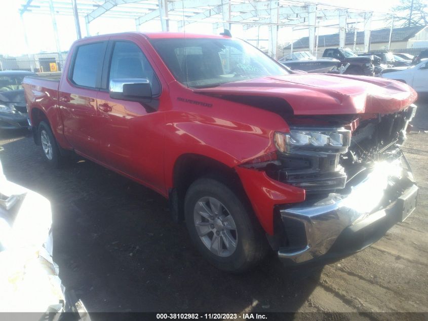 2021 CHEVROLET SILVERADO 1500 4WD  SHORT BED LT