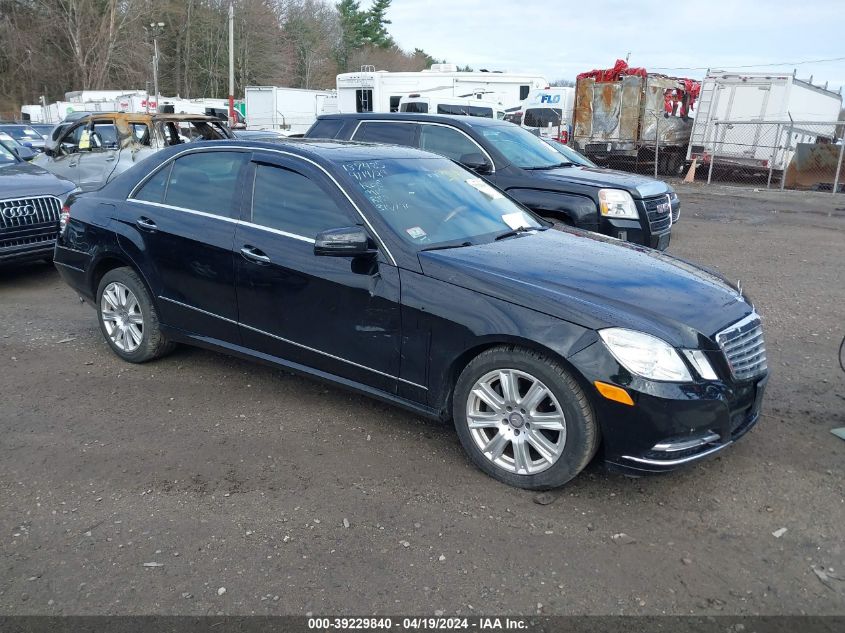 2013 MERCEDES-BENZ E 350 4MATIC