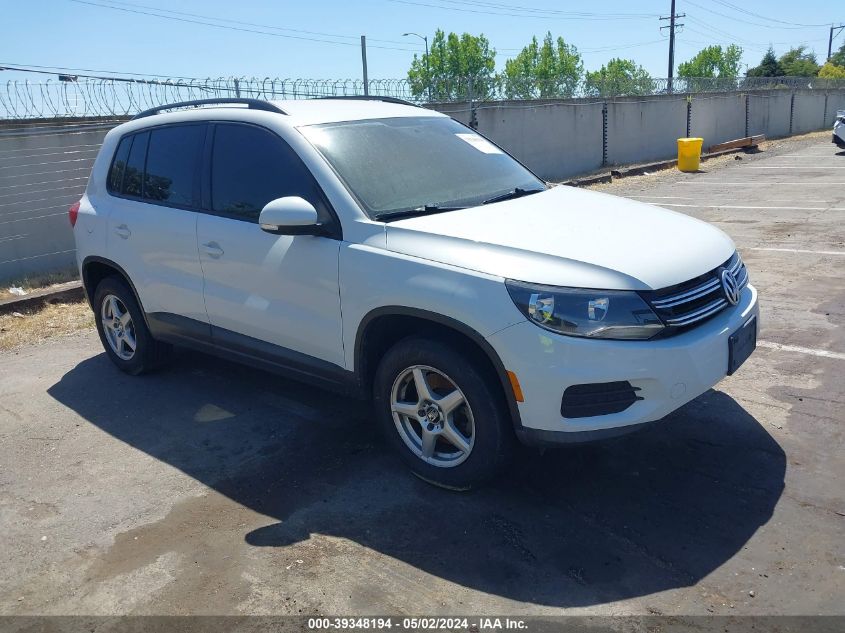 2015 VOLKSWAGEN TIGUAN S