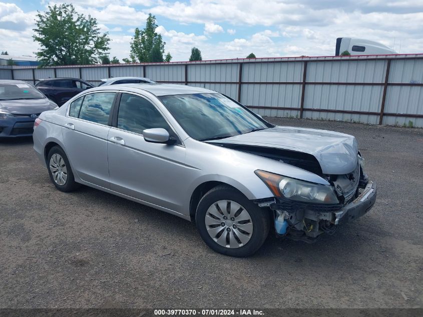 2011 HONDA ACCORD 2.4 LX