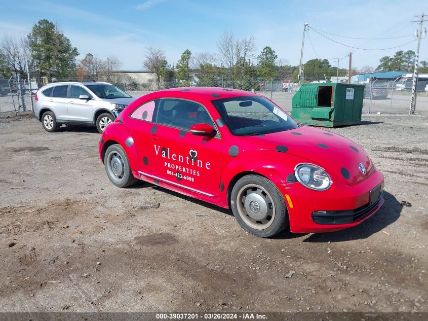 2012 VOLKSWAGEN BEETLE 2.5L